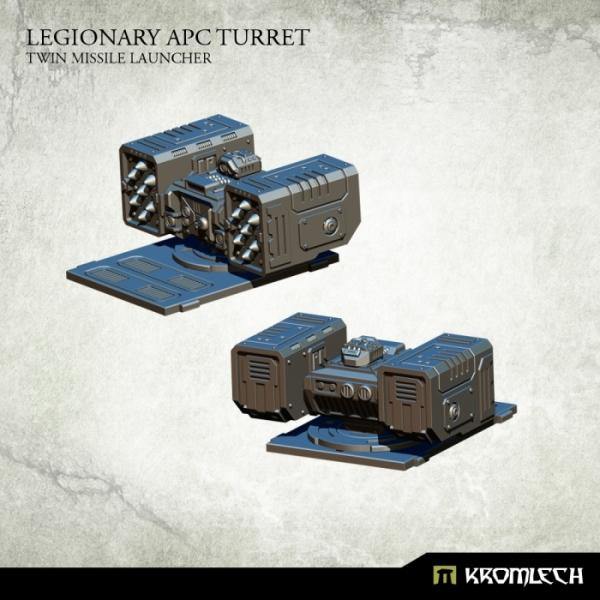 Kromlech Legionary APC Turret Twin Missile Launcher KRVB027 - Hobby Heaven