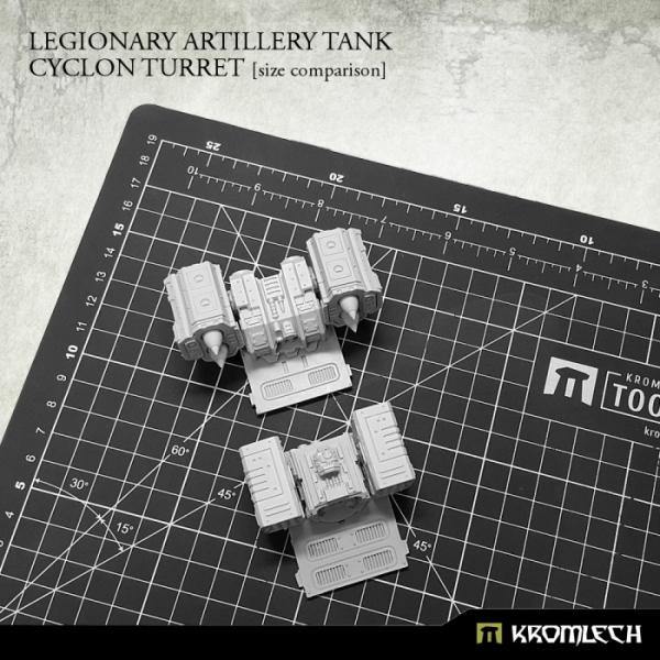 Kromlech Legionary Artillery Tank Cyclon Turret KRVB037 - Hobby Heaven