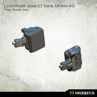 Kromlech Legionary Assault Tank Sponsons Heavy Thunder Guns KRVB038 - Hobby Heaven
