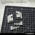 Kromlech Legionary Assault Tank Sponsons Twin Lascannons KRVB039 - Hobby Heaven