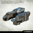 Kromlech Legionary Assault Tank Turret Twin Heavy Plasma Cannon KRVB044 - Hobby Heaven