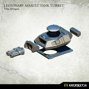 Kromlech Legionary Assault Tank Turret Twin Minigun KRVB047 - Hobby Heaven
