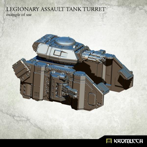 Kromlech Legionary Assault Tank Turret Twin Minigun KRVB047 - Hobby Heaven