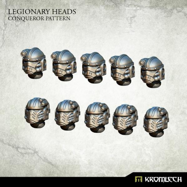 Kromlech Legionary Heads: Conqueror Pattern (10) KRCB201 - Hobby Heaven