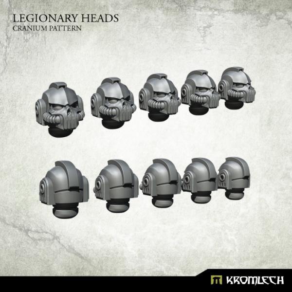 Kromlech Legionary Heads: Cranium Pattern (10) KRCB229 - Hobby Heaven