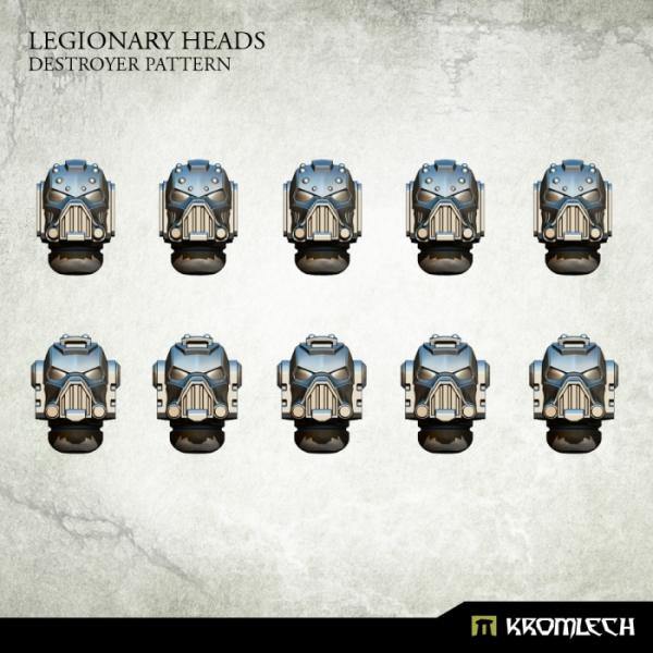 Kromlech Legionary Heads: Destroyer Pattern (10) KRCB195 - Hobby Heaven