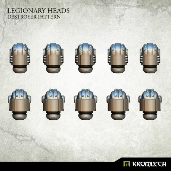 Kromlech Legionary Heads: Destroyer Pattern (10) KRCB195 - Hobby Heaven