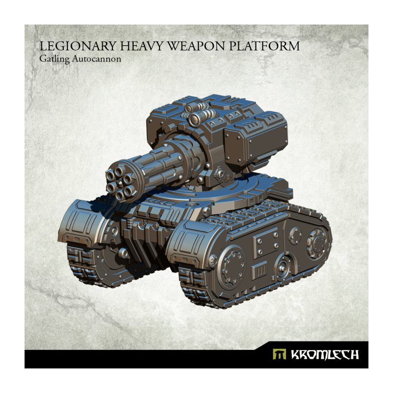 Kromlech Legionary Heavy Weapon Platform: Gatling Autocannon (1) KRM116 - Hobby Heaven