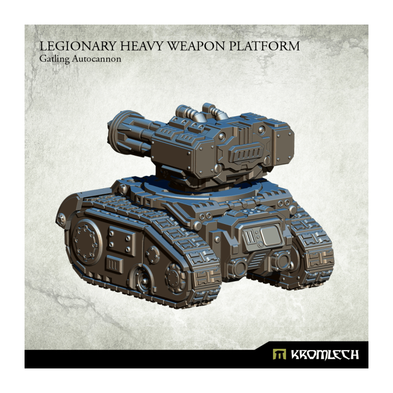 Kromlech Legionary Heavy Weapon Platform: Gatling Autocannon (1) KRM116 - Hobby Heaven