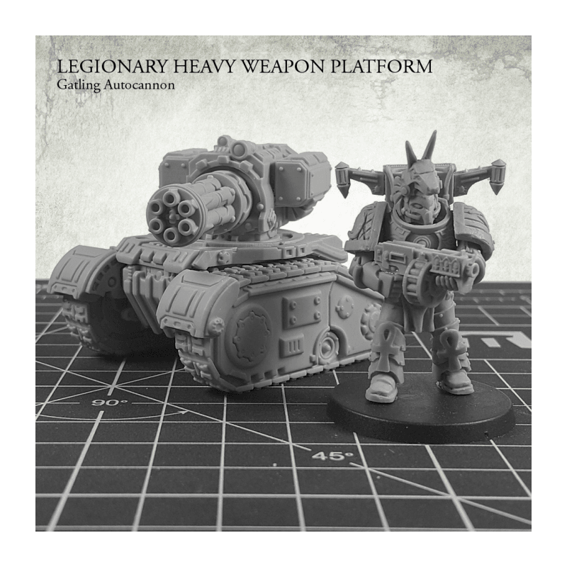 Kromlech Legionary Heavy Weapon Platform: Gatling Autocannon (1) KRM116 - Hobby Heaven