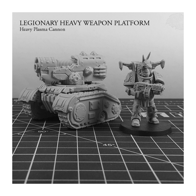 Kromlech Legionary Heavy Weapon Platform: Heavy Plasma Cannon  (1) KRM113 - Hobby Heaven