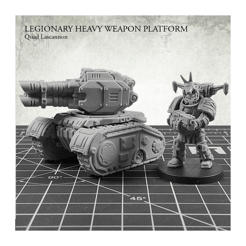 Kromlech Legionary Heavy Weapon Platform: Quad Lascannon (1) KRM112 - Hobby Heaven