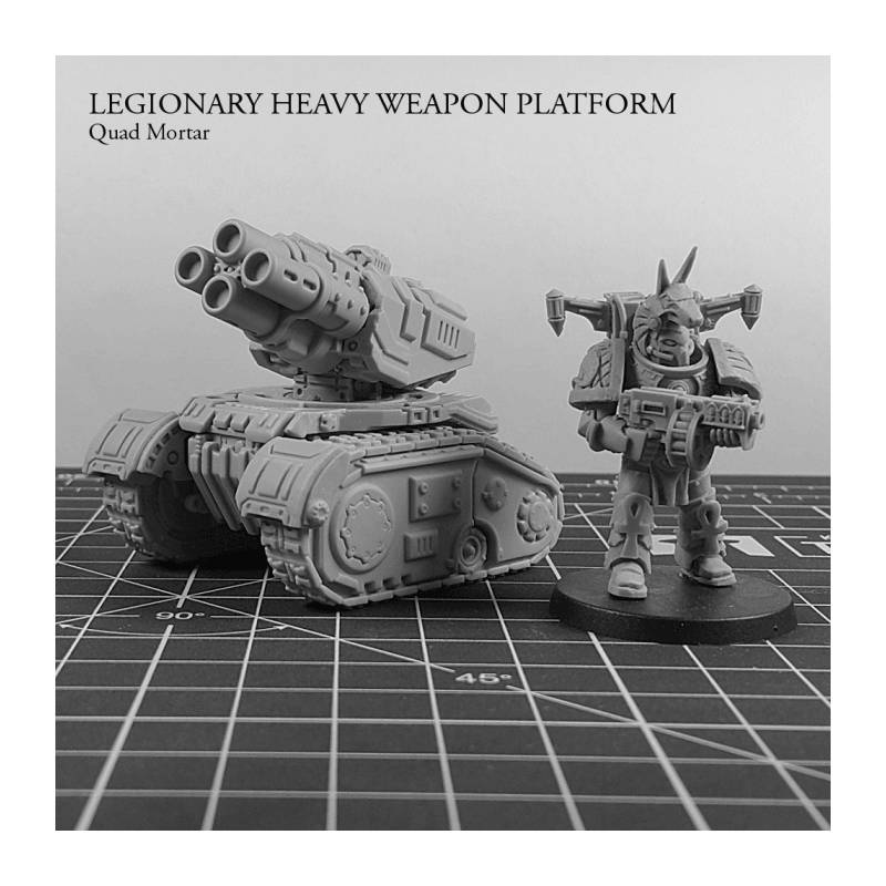 Kromlech Legionary Heavy Weapon Platform: Quad Mortar (1) KRM114 - Hobby Heaven