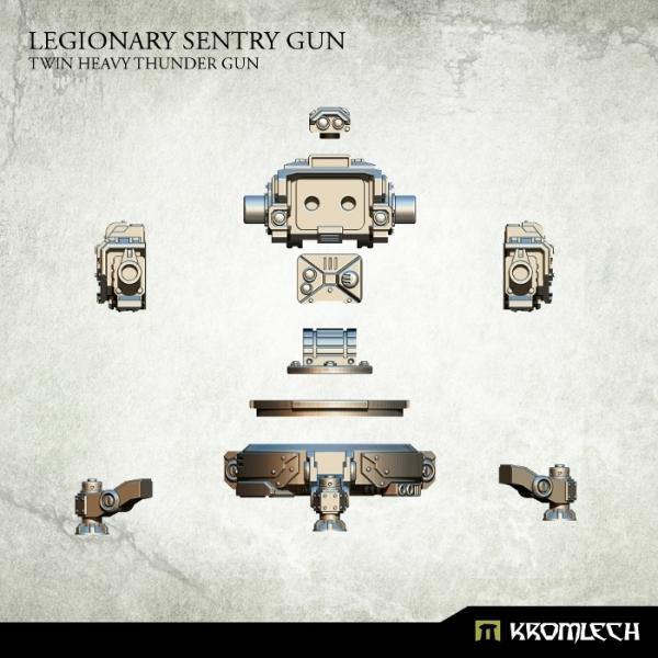 Kromlech Legionary Sentry Gun: Twin Heavy Thunder Gun (1) KRM089 - Hobby Heaven