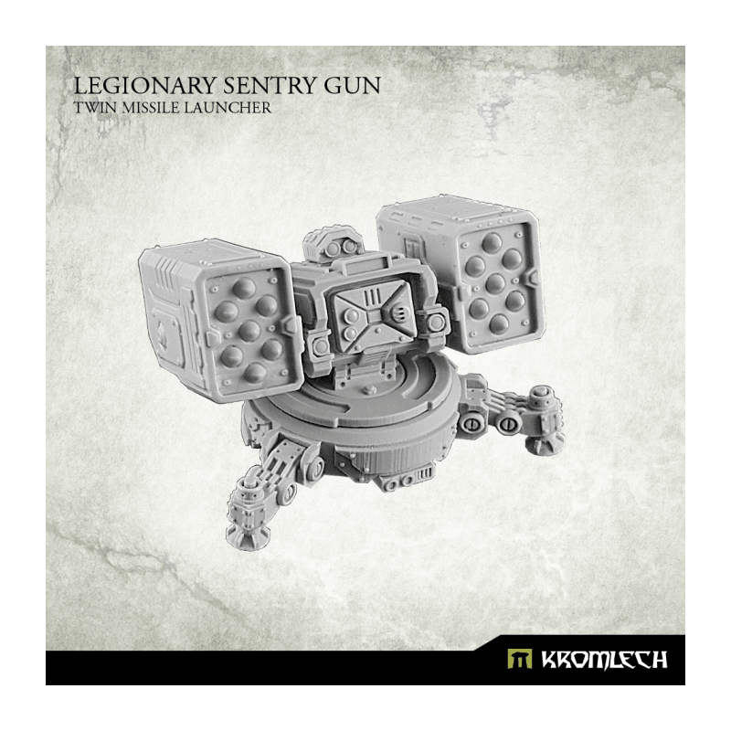 Kromlech Legionary Sentry Gun: Twin Missile Launcher (1) KRM110 - Hobby Heaven