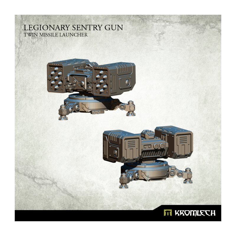 Kromlech Legionary Sentry Gun: Twin Missile Launcher (1) KRM110 - Hobby Heaven
