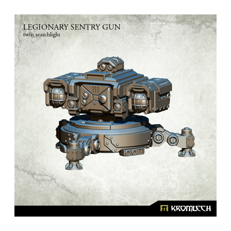 Kromlech Legionary Sentry Gun: Twin Searchlight (1) KRM120 - Hobby Heaven
