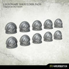 Kromlech Legionary Shoulder Pads: Cranium Pattern (10) KRCB228 - Hobby Heaven