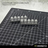 Kromlech Legionary Shoulder Pads: Cranium Pattern (10) KRCB228 - Hobby Heaven