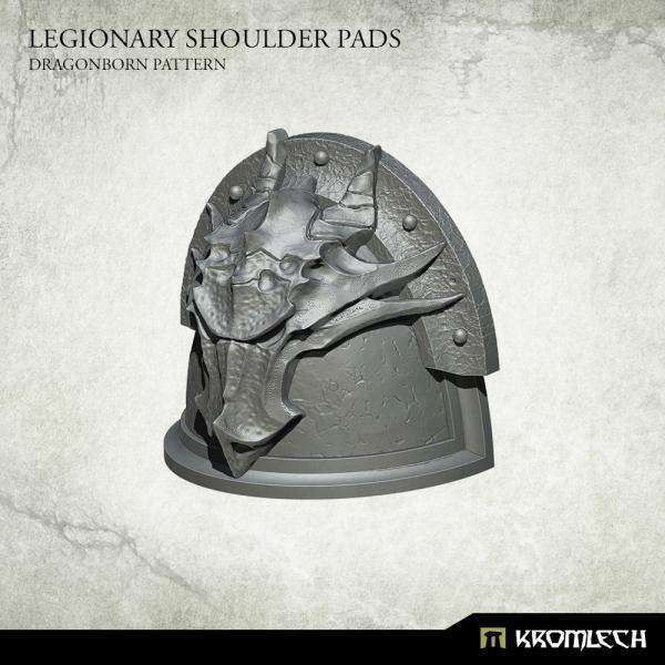 Kromlech Legionary Shoulder Pads: Dragon Pattern (10) KRCB235 - Hobby Heaven