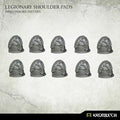 Kromlech Legionary Shoulder Pads: Dragon Pattern (10) KRCB235 - Hobby Heaven