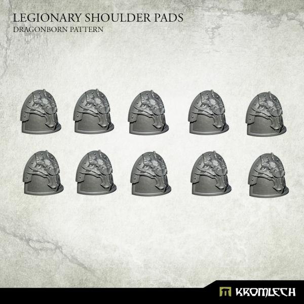 Kromlech Legionary Shoulder Pads: Dragon Pattern (10) KRCB235 - Hobby Heaven