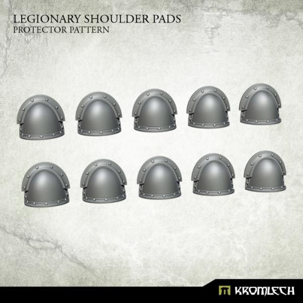Kromlech Legionary Shoulder Pads: Protector Pattern (10) KRCB225 - Hobby Heaven