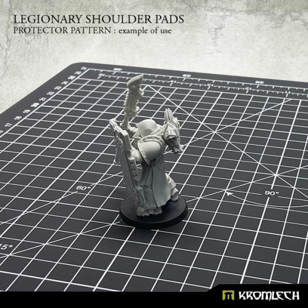 Kromlech Legionary Shoulder Pads: Protector Pattern (10) KRCB225 - Hobby Heaven