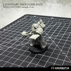 Kromlech Legionary Shoulder Pads: Skulls Pattern (10) KRCB224 - Hobby Heaven