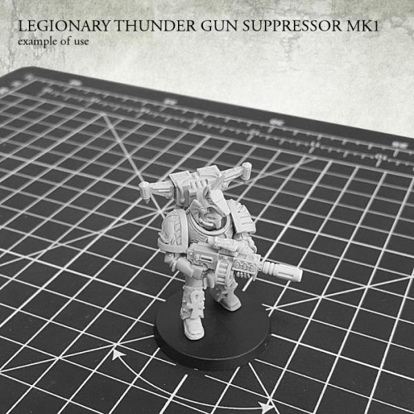 Kromlech Legionary Thunder Gun Suppressor Mk 1 KRCB176 - Hobby Heaven