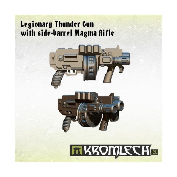 Kromlech Legionary Thunder Gun with Side Barrel Magma Rifle  KRCB137 - Hobby Heaven