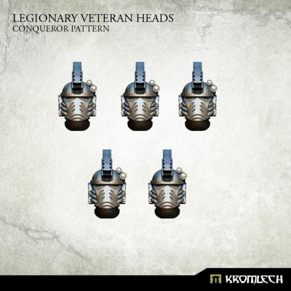 Kromlech Legionary Veteran Heads Conqueror Pattern KRCB202 - Hobby Heaven