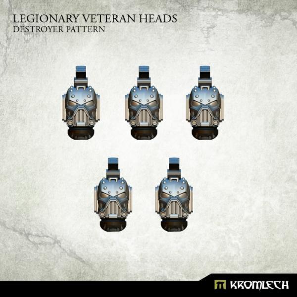 Kromlech Legionary Veteran Heads Destroyer Pattern KRCB196 - Hobby Heaven