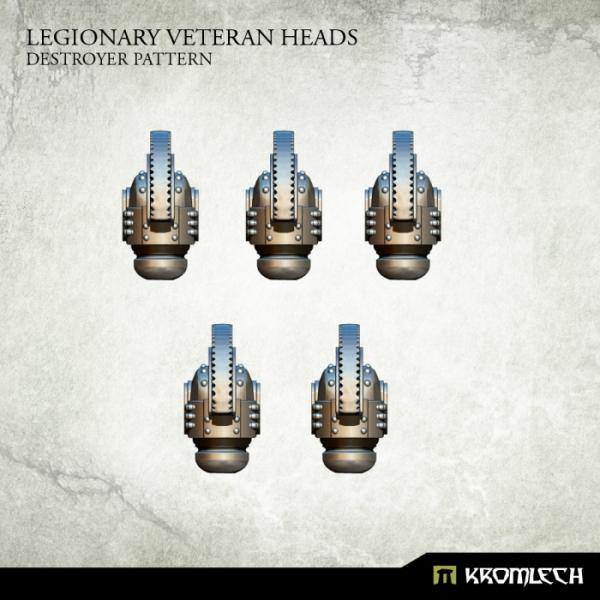 Kromlech Legionary Veteran Heads Destroyer Pattern KRCB196 - Hobby Heaven