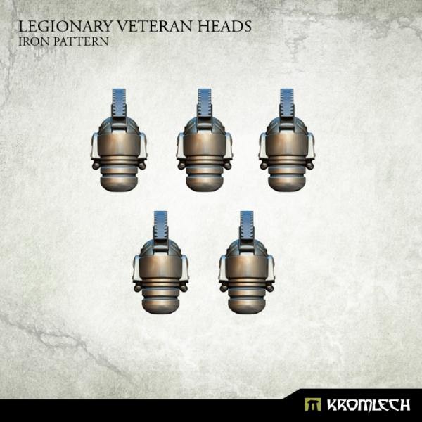 Kromlech Legionary Veteran Heads Iron Pattern KRCB198 - Hobby Heaven