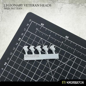 Kromlech Legionary Veteran Heads Iron Pattern KRCB198 - Hobby Heaven