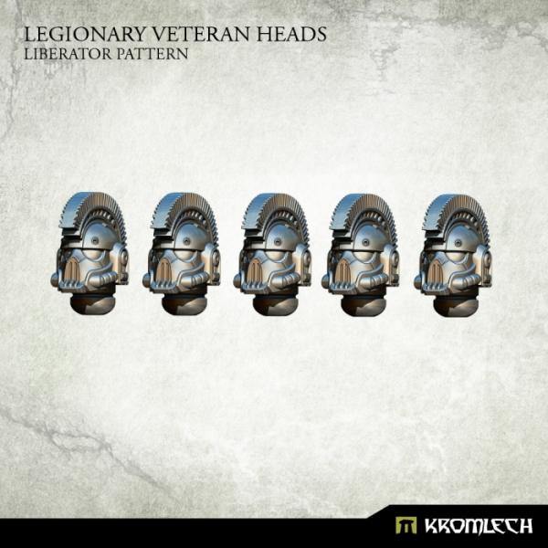 Kromlech Legionary Veteran Heads: Liberator Pattern (5) KRCB208 - Hobby Heaven
