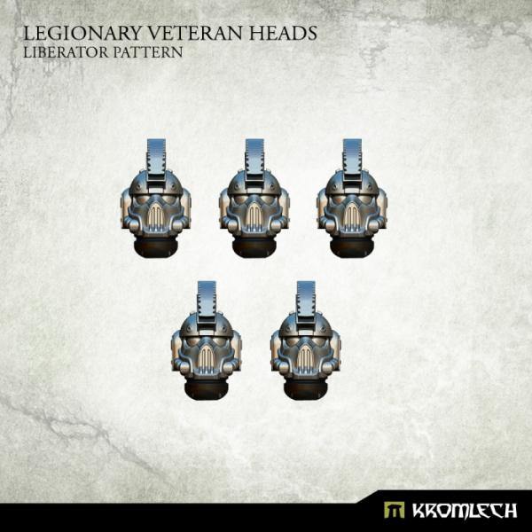 Kromlech Legionary Veteran Heads: Liberator Pattern (5) KRCB208 - Hobby Heaven