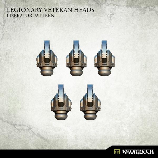 Kromlech Legionary Veteran Heads: Liberator Pattern (5) KRCB208 - Hobby Heaven