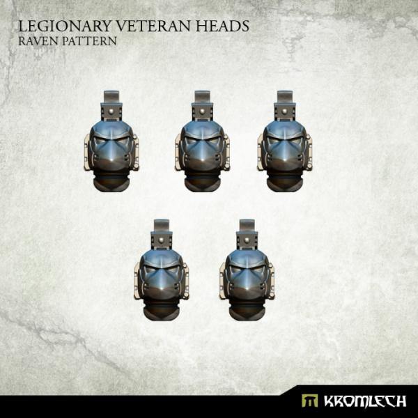 Kromlech Legionary Veteran Heads Raven Pattern KRCB200 - Hobby Heaven