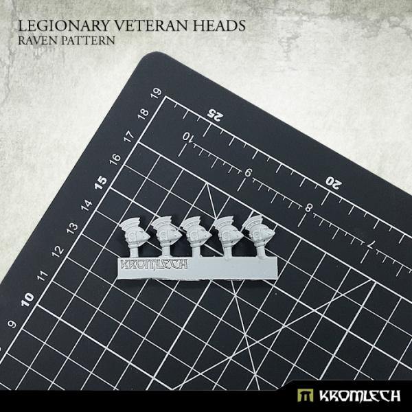 Kromlech Legionary Veteran Heads Raven Pattern KRCB200 - Hobby Heaven