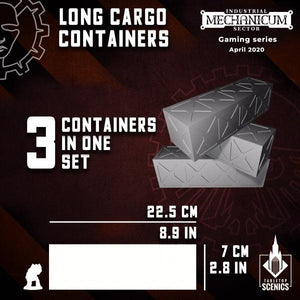 Tabletop Scenics Long Cargo Containers KRTS130 - Hobby Heaven