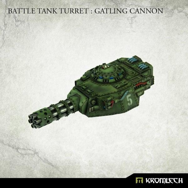 Kromlech Battle Tank Turret Gatling Cannon (1) KRVB088 - Hobby Heaven