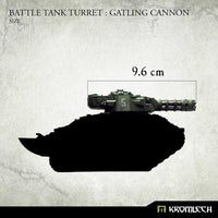Kromlech Battle Tank Turret Gatling Cannon (1) KRVB088 - Hobby Heaven