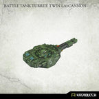 Kromlech Battle Tank Turret Twin Lascannon (1) KRVB091 - Hobby Heaven