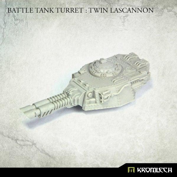Kromlech Battle Tank Turret Twin Lascannon (1) KRVB091 - Hobby Heaven