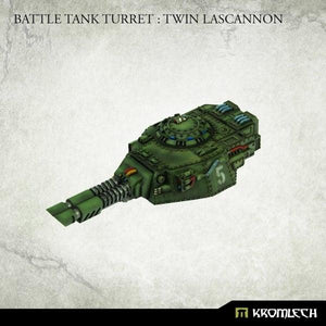 Kromlech Battle Tank Turret Twin Lascannon (1) KRVB091 - Hobby Heaven