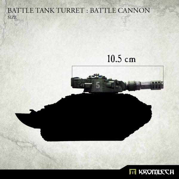 Kromlech Battle Tank Turret Battle Cannon (1) KRVB086 - Hobby Heaven