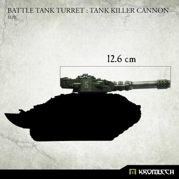 Kromlech Battle Tank Turret Tank Killer Cannon (1) KRVB092 - Hobby Heaven