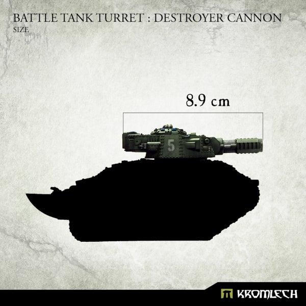 Kromlech Battle Tank Turret Destroyer Cannon (1) KRVB093 - Hobby Heaven